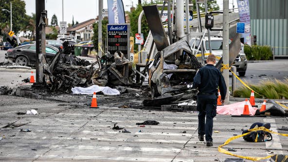 Nurse in deadly Windsor Hills crash released from hospital, being held on $9M bail