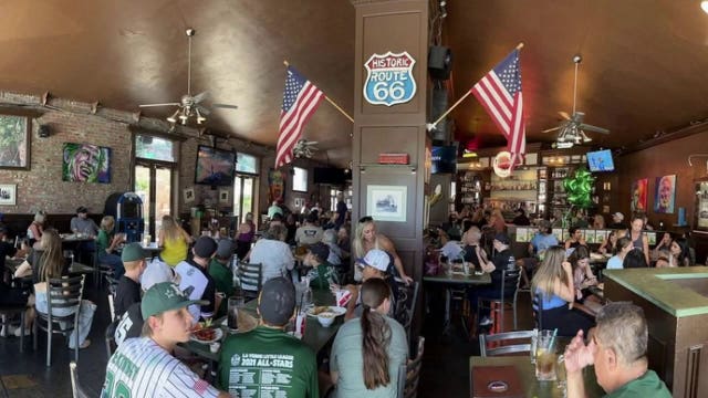 La Verne community cheering for local team in Little League Softball World Series