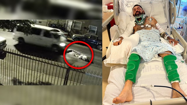 Man dragged 25-feet after being run over by van in LA; hit-and-run driver sought