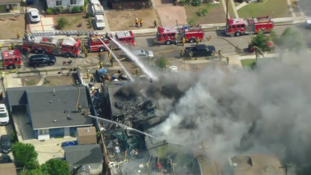 Fire damages home in Hawthorne; officials suspect meth lab
