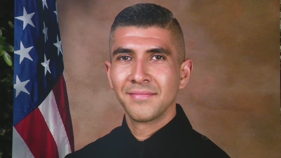 Monterey Park police officer Gardiel Solorio