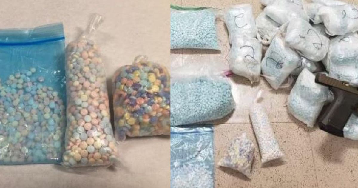 Rainbow fentanyl seized in Pasadena drug bust | FOX 11 Los Angeles