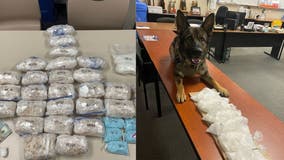 Drug bust: Detectives seize 60 pounds of meth, thousands of pills coming into US from Mexico