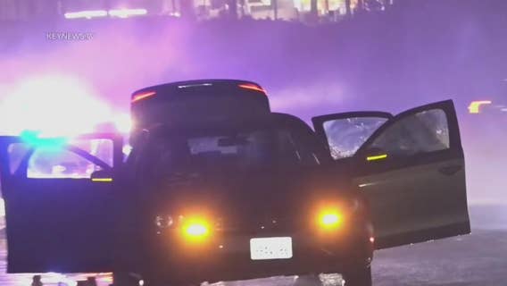 1 hospitalized after shooting on 110 Freeway