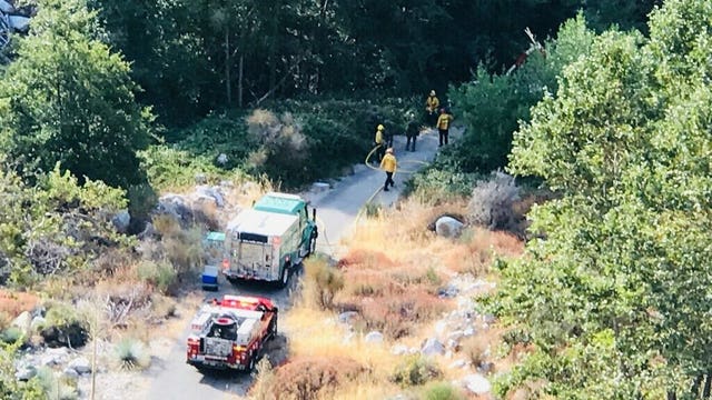 Helicopter crashes in Mount Baldy; pilot hospitalized