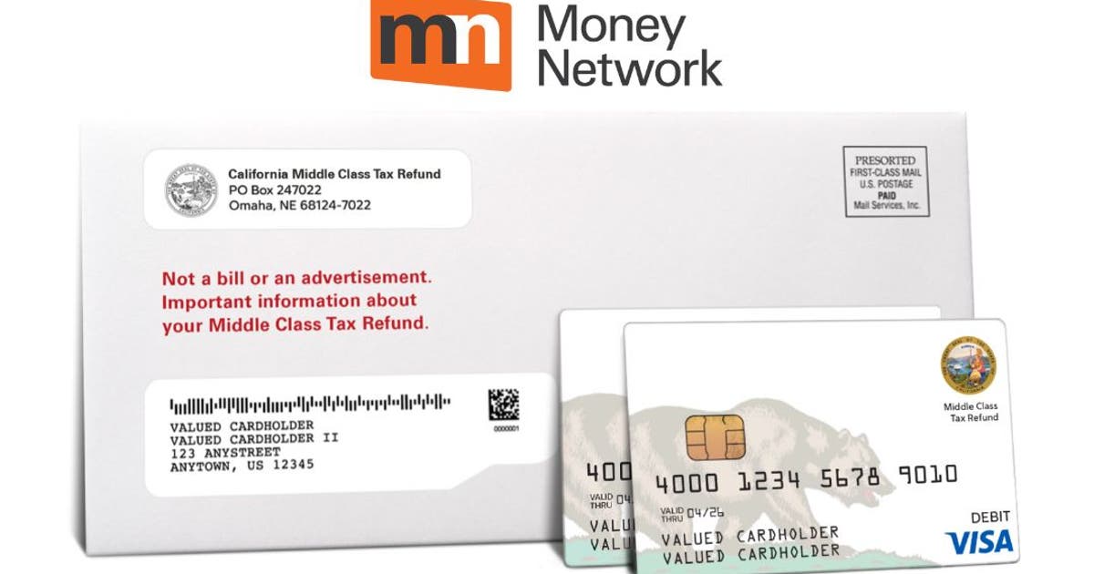 Debit Ca California inflation relief checks: New dates announced for debit card ...