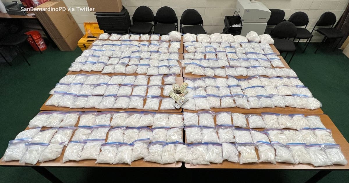 More than 250 pounds of meth seized in San Bernardino | FOX 11 Los Angeles