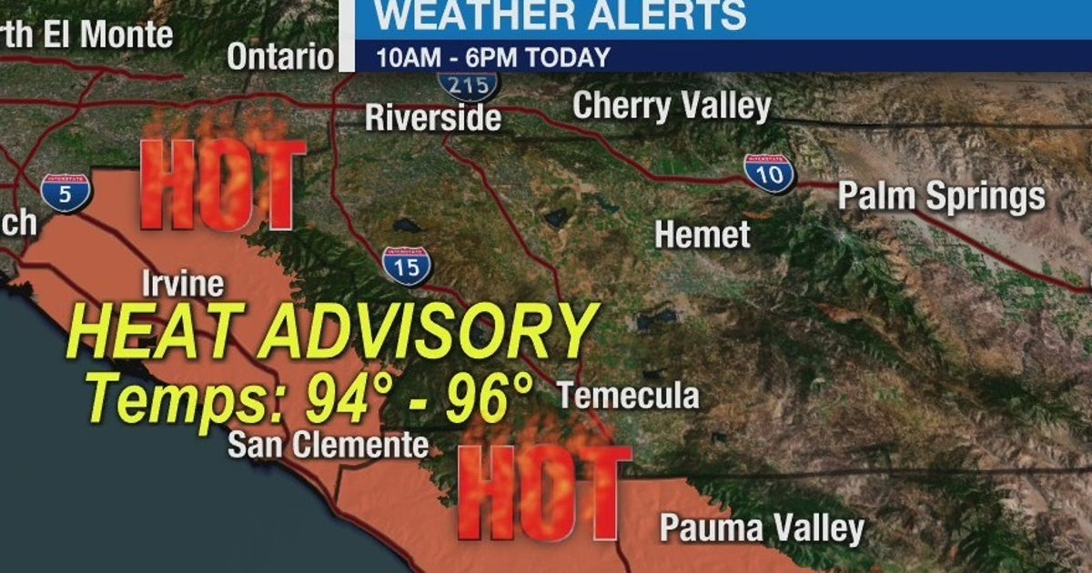 Heat Advisory issued for parts of Orange County | FOX 11 Los Angeles