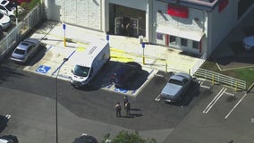 Armored truck guard shot during robbery attempt at Carson bank