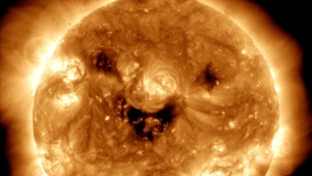 Say cheese! Sun showcases smiley appearance
