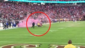 WATCH: Rams LB Bobby Wagner tackles protester who stormed the field