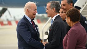 President Biden arrives in Southern California