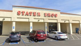 8 hospitalized after pickup truck crashes into Rialto Stater Bros. store