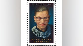 Justice Ruth Bader Ginsburg to appear on postage stamp
