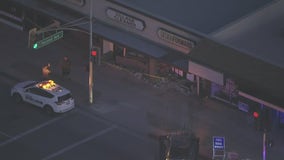 Car crashes into Covina storefronts; driver arrested for alleged DUI