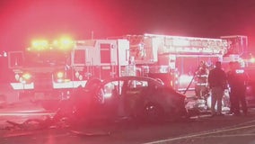 3 killed in wrong-way crash on 15 Freeway in Fontana