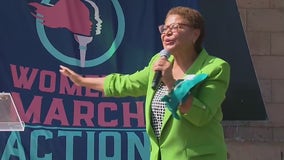 Karen Bass joins Boyle Heights rally for reproductive rights