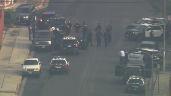 Homicide suspect arrested in Watts after hours-long search