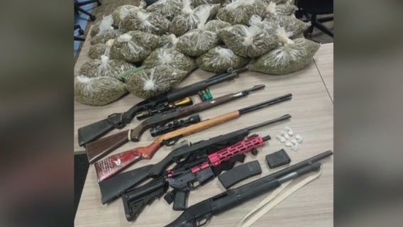 Illegal guns, drugs seized in San Bernardino County