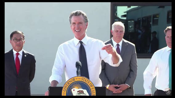 Homeless center opens in Fullerton; Newsom joins ribbon-cutting