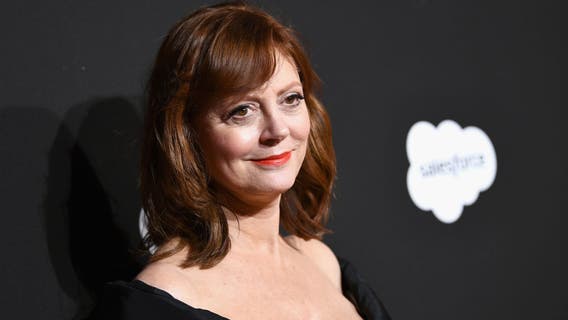 Actress Susan Sarandon shares video of California homeless encampment