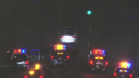 2 in custody after LAPD pursuit through South LA