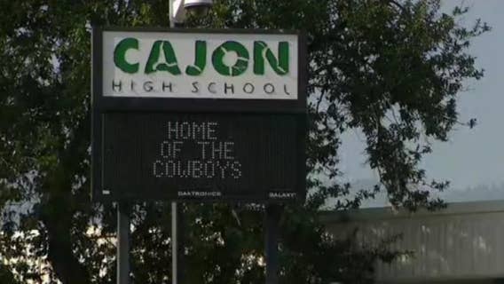 San Bernardino teacher placed on leave after alleged threatening remarks on video