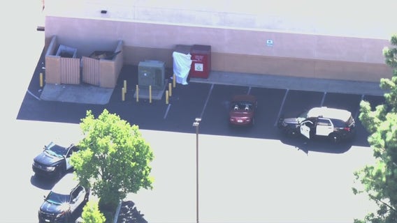Woman's body found in clothing donation box in Santa Clarita area