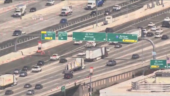 Major freeway closure in effect this weekend in Riverside County