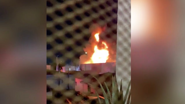 Firefighters knock down flames at abandoned church in South LA