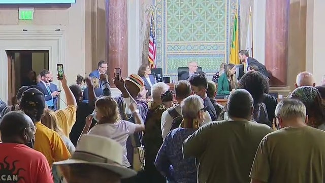 Protesters disrupt LA City Council meeting amid racism scandal