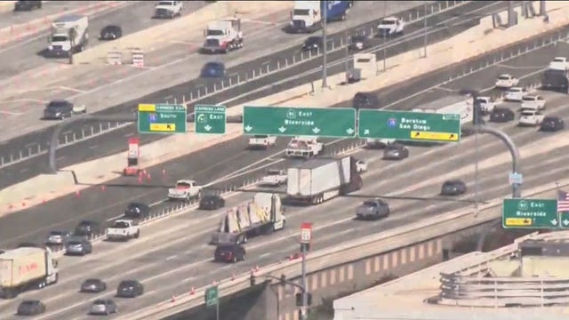 Major freeway closure in effect this weekend in Riverside County