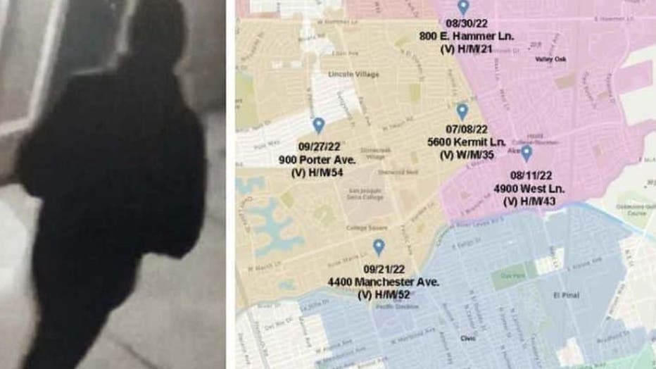 Possible serial killer wanted for Stockton shooting murders