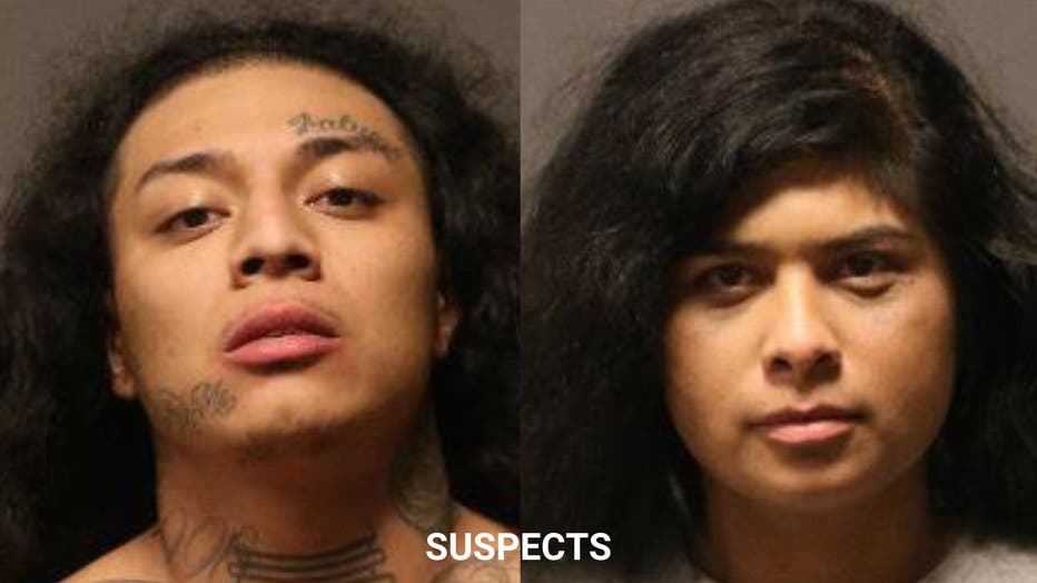 Michael Alexander Rodriguez and Bich Dao Vo were both arrested after they were wanted in connection to a kidnapping in Westminster. PHOTO: Westminster PD