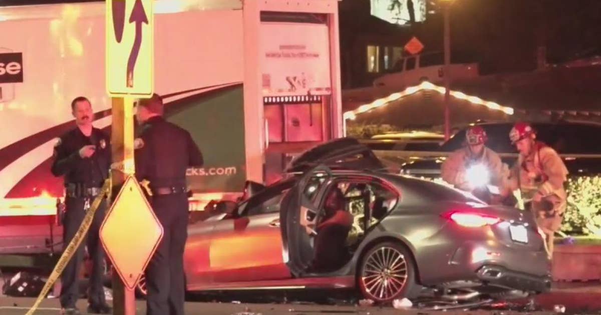 One killed in single-car crash in Newport Beach | FOX 11 Los Angeles