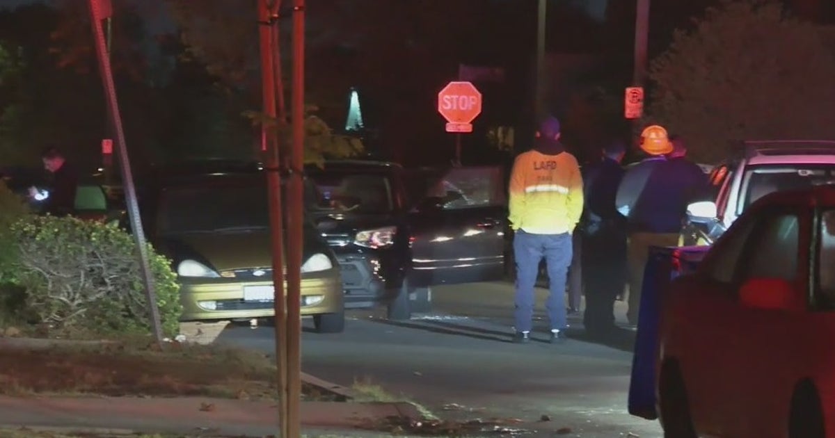 Man killed in South LA overnight drive-by shooting | FOX 11 Los Angeles