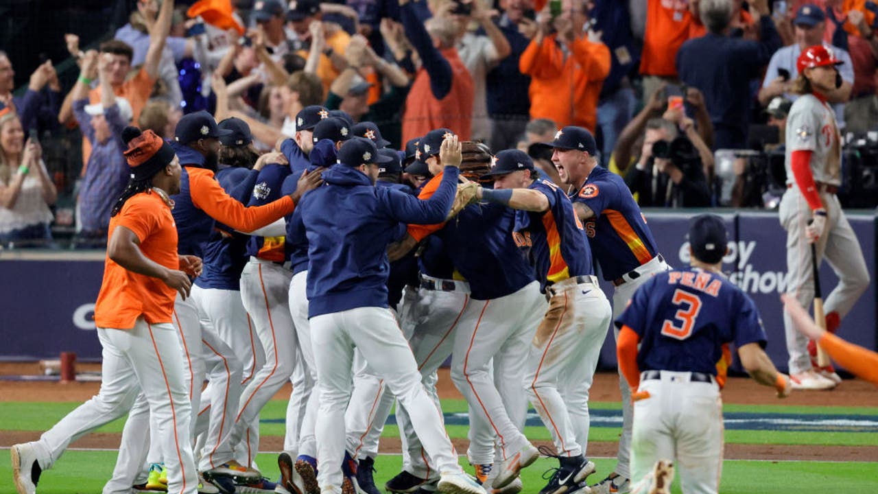 Three-run Homer Blasts Astros To World Series Win In Game 6 Vs ...