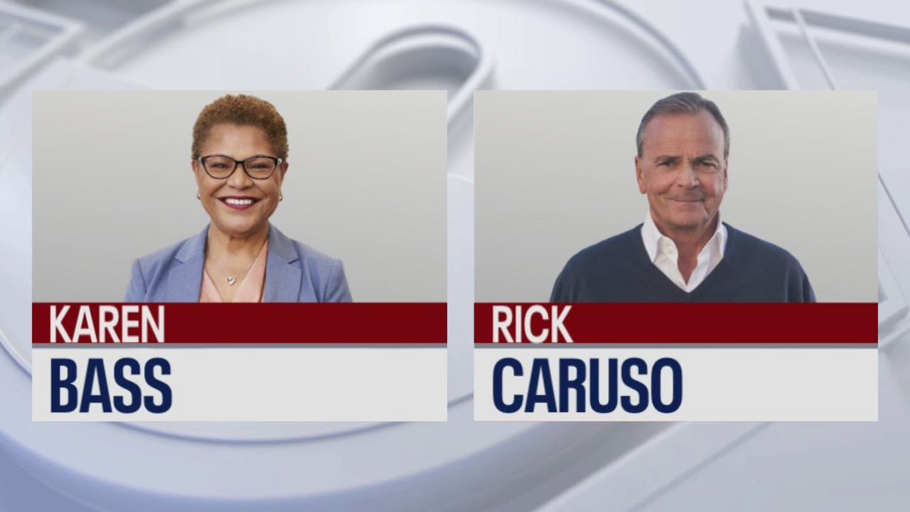 Karen Bass Pulling Away In Race For LA Mayor Vs. Caruso | FOX 11 Los ...