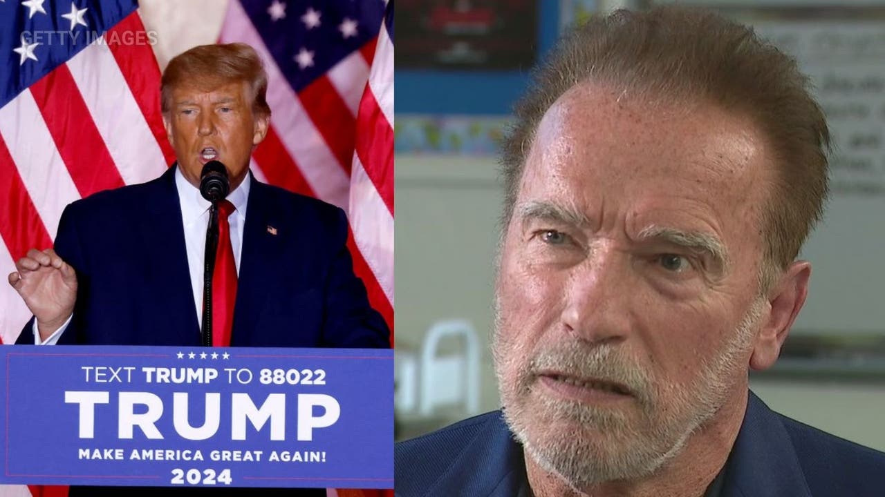 Arnold Schwarzenegger on Trump 2024 run 'That's the past'