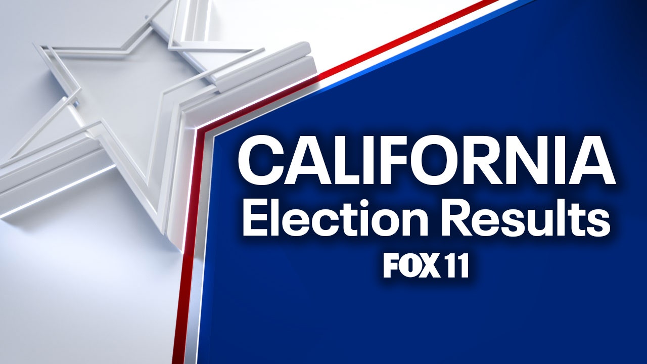 Interactive Map: Live California Election Results | FOX 11 Los Angeles