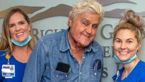 Jay Leno released from hospital after suffering burn injuries