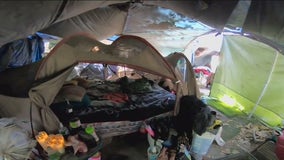 Santa Ana River bottom homeless encampment ban takes effect