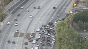 405 Freeway shut down in Van Nuys after possible shooting before reopening hours later
