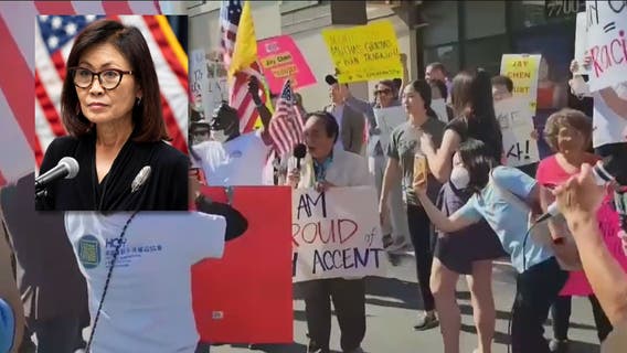 Protesters call for Rep. Steel to resign over 'hurtful' campaign ad