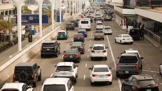 LAX Thanksgiving travel crunch underway