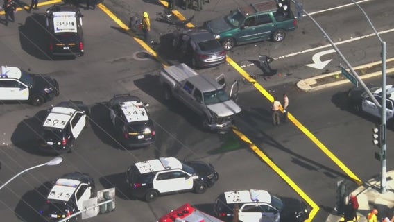 Driver speaks out after pursuit suspect crashes into his car