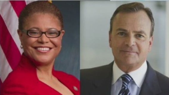 Karen Bass surpasses Rick Caruso in latest ballot count; Luna leading comfortably for Sheriff