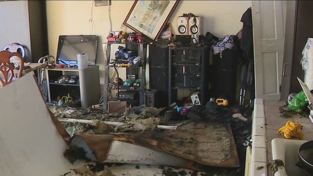 Fontana man loses home in Santa Ana-fueled fire