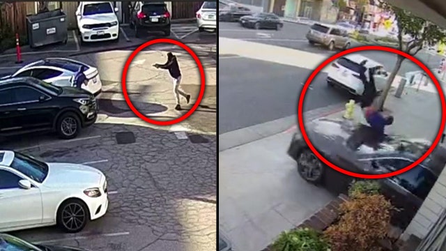 Armed thief attempts to rob victim in broad daylight, runs him down with car on Sunset Blvd. in WeHo