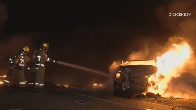 5 killed in 2-car crash on PCH near Point Mugu in Ventura County